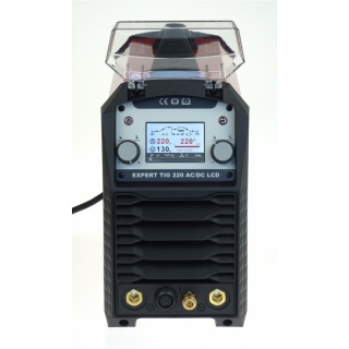 EXPERT TIG 220 AC/DC PULSE LCD +zestaw TIG